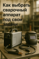 Как выбрать сварочный аппарат под свои задачи