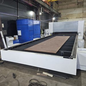 Установка лазерного станка 30KW с 3D головой для резки металла