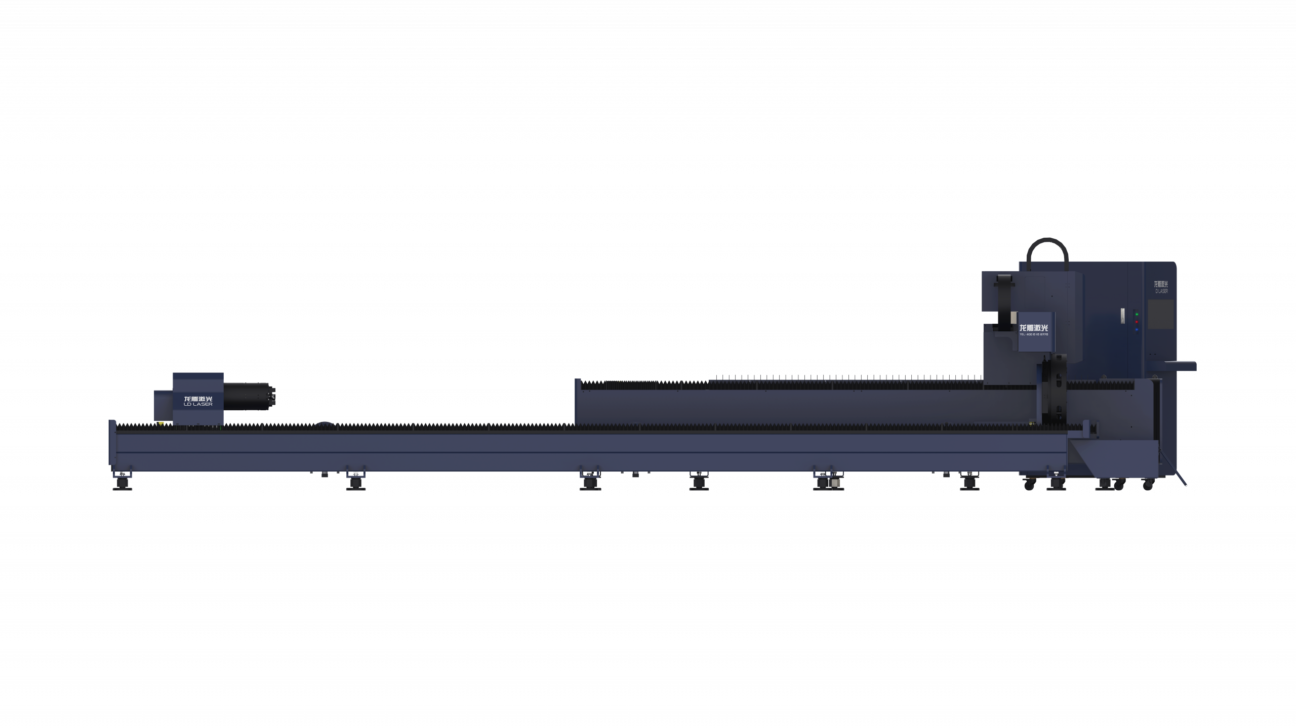 Оптоволоконный лазерный станок для резки листового металла и труб LD-3015Q/3000 Raycus — изображение 2