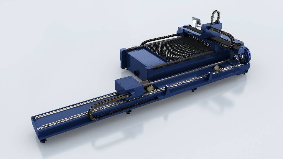 Оптоволоконный лазерный станок для резки листового металла и труб LD-3015Q/3000 Raycus — изображение 4