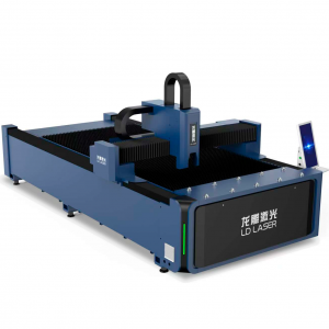 Оптоволоконный лазерный станок по металлу LD-3015S/3000 Raycus