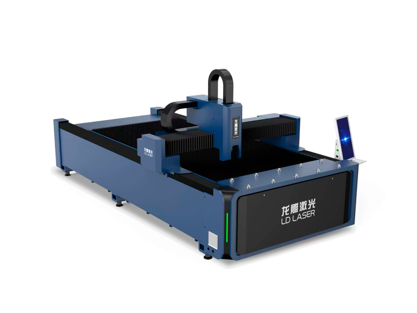 Оптоволоконный лазерный станок по металлу LD-3015S/3000 Raycus